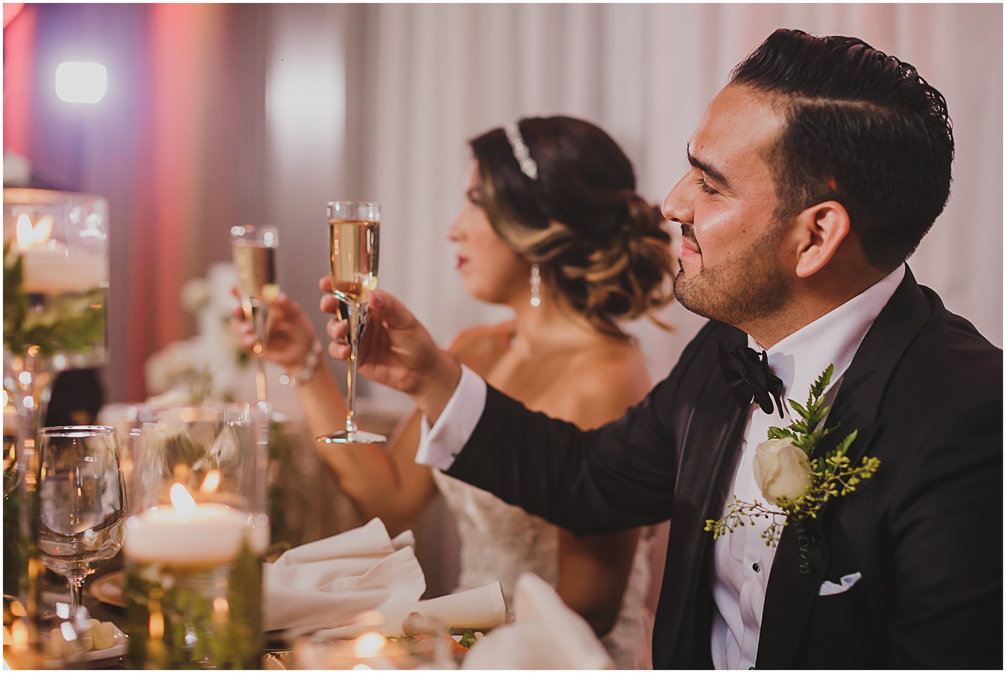 champaign wedding toast