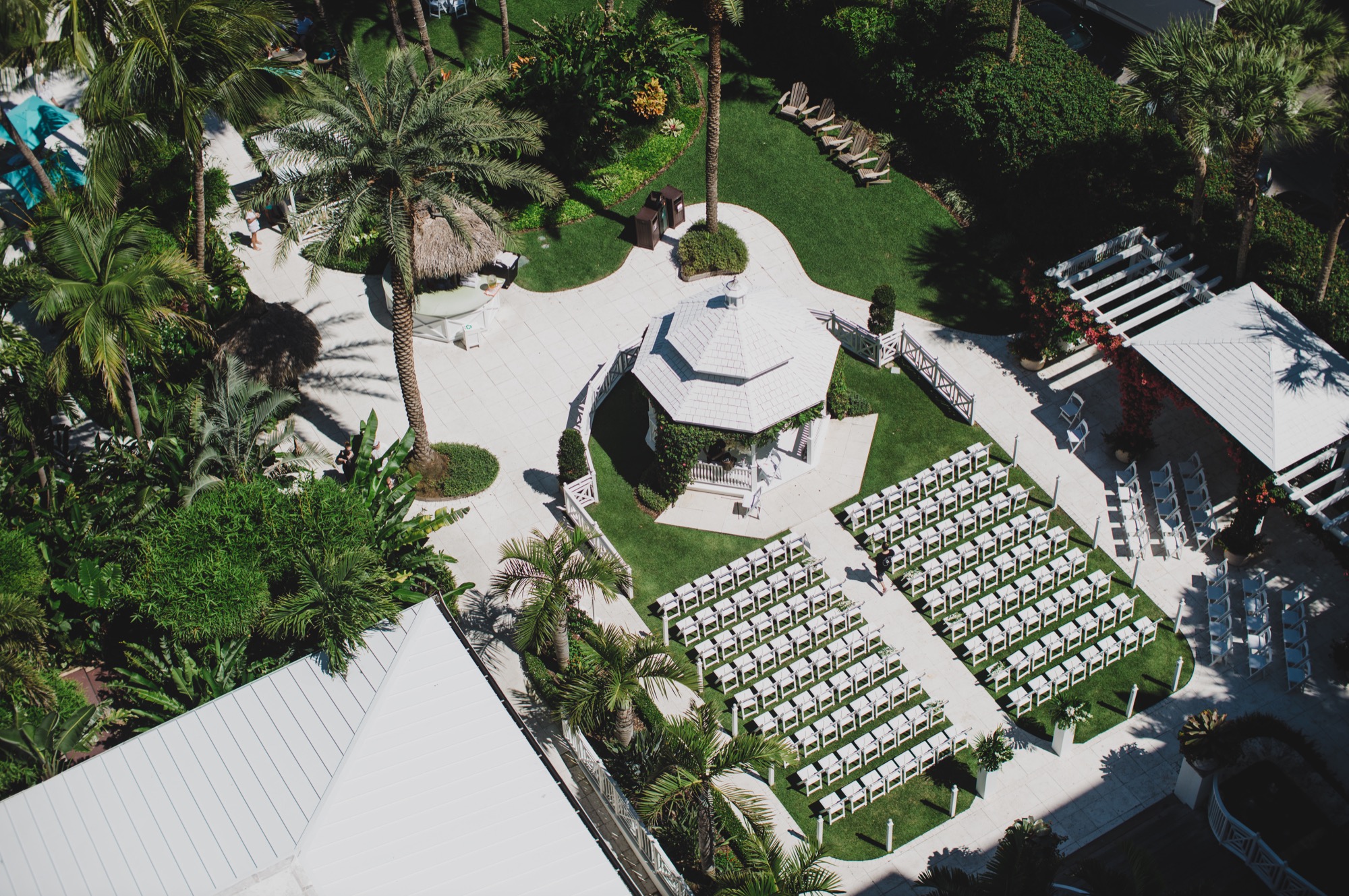 The Palms Hotel & Spa gazebo lawn